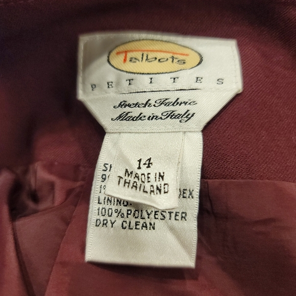 Talbots Petites Wool Pencil Skirt - Sz 14P US - Picture 6 of 8